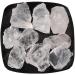 Clear Quartz Crystal Bulk Crystal Stones Natural Raw Stones for House Home Decoration Aquarium Ornaments Crystal (Size : 1-2cm 100g) - Buy Online on GoSupps.com