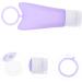 minkissy 1 Set 2 Silica Gel Bottle Empty Squeeze Containers Body Wash Empty Silicone Bottle Cleaning Soap Condiment Bottle Cream Makeup Lotion Dispenser Purple Makeup Stand Travel Portable 16X6cm Purple - Buy Online on GoSupps.com