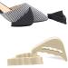 3 Pairs Adjustable Toe Fillers for Big Shoes - Improve Fit & Comfort for Men & Women Perfect for High Heels Flats & Dress Shoes (Black - Buy Online on GoSupps.com