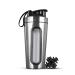 melairo Bouteilles Shaker pour M Langes de Prot Ines Le Shaker Prot Ines en Acier Inoxydable Ne Reste Pas Froid/Chaud Tasses Shaker en M Tal Fen Tre Visible-A