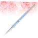 MERRYHAPY Nail Flower Colored Drawing Tool for Manicure Nail Art Liner Nail Art Pen Manicure Liner Nail Art Brush Size 1 As Shown - Buy Online on GoSupps.com