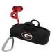 NCAA AudioSpice Scorch Earbuds with BudBag University of Georgia Bulldogs