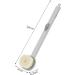 Exfoliating Shower Back Scrubber with Soap Dispenser - Long Handle Bath Brush for Deep Cleansing and Skin Exfoliation - Gray - Buy Online on GoSupps.com