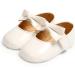 RVROVIC Baby Girl Moccasins - Princess Sparkly Soft Sole Toddler Shoes 0-6 Months (White) - Buy Online on GoSupps.com