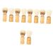 Beavorty 10 STK Bartbrush The art of shaving shaving brushes and bowl hairdresser dust brush goat bart template for men badger roofs shaving brushes travel neck nylon wool cleaning brush