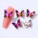 3D Nail Art Rhinestone Crystal AB Butterfly Charms Sparkle Nail Decoration Jewerlry Hand Craft DIY Accessories (MJ18) - Buy Online on GoSupps.com
