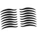 Angoily 240 Pairs Eyeline Tape Adhesive Double Sided Tape Invisible Tape Black Eyeliner Pencils Black Eyelid Tape Makeup Tape Temporary Eye Liner Double Eyelid Sticker - Buy Online on GoSupps.com