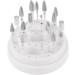 POPETPOP 2 Pcs 48 White Out Nail Drill Bit Container Display Storage Container Nail Drill Bits Stand Manicure Drill Bits Holder The White Nail Grinding Head Bit Holder Multicolor Size 1x2pcs Whitex2pcs - Buy Online on GoSupps.com