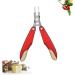 minkissy Nail Tools Metal Manicure Tools Steel Cuticle Trimmer Cuticle Remover Clipper Cuticle Manicure Pedicure Tool Toenail Clippers Care Nail Pliers - Buy Online on GoSupps.com