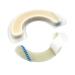 20PCS Elastic Ostomy Barrier Strips, Adhesive Flange Seal Extender Strip for Colostomy Bags, Ostomy Supplies Curved Ileostomy Tape for Stoma Urostomy Bag, 1inch Hydrocolloid Skin Barrier Extenders