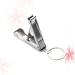 POPETPOP Stainless Steel Bottle Opener Folding Nail Clipper Key Chain Stainless Steel Stainless Steel Keychain - Buy Online on GoSupps.com