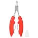 Nail Pliers Cuticle Nipper Cuticle Scissors Pedicure Tool for Fingernail Toenail (ZeooniGzUMYjAh-12)
