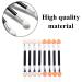 30 pcs Disposable Dual-Sided Eye Shadow Sponge Brushes | Professional Double-End Makeup Applicator Set | Manicure Cosmetic Tool | 9.5CM Aluminum Tube - Buy Online on GoSupps.com