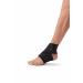 CURAD Figure-8 Elastic Ankle Wrap - Universal Size Black Non-Latex Support for Ankle Pain Relief - Buy Online on GoSupps.com