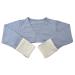 EDENSWEAR Zinc-Filled Rayon Eczema Face Anti-scratch Sleeve Cover Vest (12Months bule) Bule 12 Months