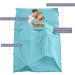 VILISUN Sleeping Bag Liner - Lightweight Portable Travel and Camping Sheet - Soft, Compact, Carry Bag - Hotel L (210*180cm) Blue - Buy Online on GoSupps.com