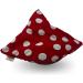 ATC Handels GmbH Kirschkernkissen 24x25cm - Red & White Dots | Relaxation & Warming Pillows | Natural Cherry Kernels | XXL Comfort | EU Made - Buy Online on GoSupps.com