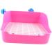 FOMIYES Toilet for Guinea Small Hamster Ferret Pink Lacework Gerbil Trainer Litter Potty Bunny Chinchilla medium Pink - Buy Online on GoSupps.com