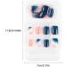 dijiusidy False Nail Fashionable Various Shapes Fingernail Full Coverage Strong Viscosity Adjustable Paster for Manicure Art 16 F741 16 1 count (Pack of 1) - Buy Online on GoSupps.com