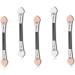 Didiseaon 100 Pcs Eyeshadow Makeup Brush Eye Spoolie Brush Makeup Applicator Eye Shadow Sponge Pointy Miss 8x1cmx2pcs Pinkx2pcs - Buy Online on GoSupps.com