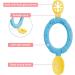 Vicloon Silicone Self Feeding Spoon and Fork Set for Babies - Pink & Blue Color Contrast | Baby Weaning Utensils for Infant & Toddler | BPA-Free, Easy Grip | 6 Months - Buy Online on GoSupps.com