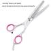 Freewindo Dog Grooming Scissors Set - Professional Round Tips Locking Effilator Scissors & Dog/Cat Care Tools - Buy Online on GoSupps.com