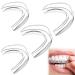 PHIEZC 4pcs Thermoformable Molar Tips BPA Free Braces Night Braces Anti-Brushing Boxing Braces with Box