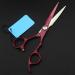Hair Cutting Scissors 6 Inch Professional JP 440c Steel Rose Red Hair Cutting Scissors Haircut Thinning Barber Tools Cut Shears Hairdresser Scissors Set - Buy Online on GoSupps.com