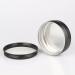 Zeoabsy 10 Pieces 100ml Matte Black Aluminum Empty Jars - Round Doses with Screw Cap for International Shipping - Buy Online on GoSupps.com