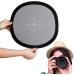 Sedremm Gray White Balance Card Tri-Fold Reflector 37x37cm - 3-in-1 Focus Board, Foldable 18% Grey/Black/White Balance Reference Card with Carry Pouch - Canon Nikon Sony DSLR - Buy Online on GoSupps.com