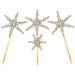 LALAFINA 1 Set Starfish Hairpin Crystal Bobby Side Clip Bangs Hair Pin Wedding Hair Barrettes Star Hair Clip Metal Hair Accessories Girls Hair Clips Headband Celebrity Rhinestones Bride