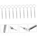 Doitool 10-Part Portable Screwdriver Set | Keychain Tool for Glasses Care & Repair - Perfect for Nose Pads & Tiny Screws - Buy Online on GoSupps.com