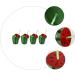 NUOBESTY 4pcs Fruit Shaped Plastic Drinking Cups - Watermelon Sippy Cup Set for Summer Luau Party - Buy Online on GoSupps.com