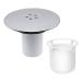 Saddgo Bathroom Sink Drain Filter Easy Switches Between Plug and Filter Modes Shower Drain Cover Replacement Shower Waste Trap