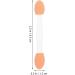 SOESFOUFU 100pcs Double Ended Eyeshadow Brush Sponge Brush Eyeshadow Makeup Tool Dual-side Cosmetic Applicator Sponge Eyeshadow Stick Latex Sponge Cosmetic Tool Makeup Brush 6.5x1.3cm White - Buy Online on GoSupps.com
