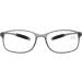 DOOViC Blue Light Filter Reading Glasses for Unisex TR259-C - Matte Gray 9 Colors 3.5x Magnification | International Shipping Available - Buy Online on GoSupps.com