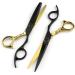 Hair Cutting Scissors 6 Inch Professional JP440c Steel Bearing Scissor Tiger Hair Scissors Haircut Thinning Barber Cutting Shears Hairdresser Scissors Set - Buy Online on GoSupps.com