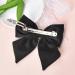 Black Bow Hair Clip for Women Girls Satin Hair Bow Clip for Girls French Barrette Hair Clip Hair Accessories for Women Girls Rhinestone Bow Hair Clips for Women Girls Ribbon Bowknot Hair Clip - Buy Online on GoSupps.com