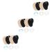 Holibanna 15 Pairs Palm Rest Slipper Protectors Pads Thong Sandals Metatarsal Cushions Adhesive Forefoot Pads Thong Cushion Inserts Blue Sandals Comfy Cozie Insole Pattern Gel