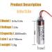 Buy 5 Pack ER6VCT ER6V/3.6V PLC Battery for Robot OTC - 2000mAh with Small Brown Plug | Fast International Shipping - Buy Online on GoSupps.com