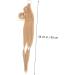 minkissy Braid Wig Synthetic Braided Ponytail Extension Hair Extensions for Braids Synthetic Ponytail Extention Human Hair Extensions Fake Ponytail High Temperature Wire To Weave Women's 90X5CM Yellow - Buy Online on GoSupps.com