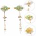 minkissy 2 Pairs tassel hair clip hair accessory for women womens barrettes for hair bride hair clip jeweled hair pins flower bridal hair pins chignon pin Chinese Hairpin Miss emerald pearl - Buy Online on GoSupps.com