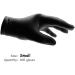 TKT-11 1000pcs Black Nitrile 5 mil No Powder Gloves Clean Latex Vinyl Free Small - Buy Online on GoSupps.com