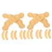 Hemoton 8 Pairs High Heels Heel Stickers Heel Cushion Support Forefoot Pads for Heels Shoe Sole Protector High Heel Protector Cushion Heel Grips Shoe Filler Pads Heel Pad Women's Adjust