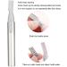ZJchao Electric Eyebrow Trimmer High Precision Razor for Face Lips Nose with Retractable Blade Multifunctional Design and Washable Silver - Buy Online on GoSupps.com