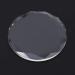 Eyelash Glue Holder Round Crystal Lash Separator Adhesive Glue Pallet Extensions Transparent Glass Gasket Eyelash Stand Spacer for Makeup Art Round Spacer - Buy Online on GoSupps.com