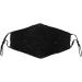 YIMIDEAR Women's Mundsprung Sparkle Dust Mask - Reusable & Washable with 2 Active Coal Filters for Running & Cycling - Black - Buy Online on GoSupps.com