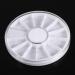 Plastic Material Nail Decoration Box Clear Lid Bead Container Portable Nail Wheel Box Nail Art Decoration Empty Wheel Box for Nail Salon Storing - Buy Online on GoSupps.com