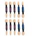 FOMIYES 10pcs Makeup Brush Eye Shadow Applicator Eye Shadow Brush Eye Shadow Stick Miss Double Head