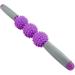 Muscle Roller Stick - Relieve Sore Muscles Perfect for Yoga & Sports - Purple Massage Tool for Arms & Shoulders - Buy Online on GoSupps.com
